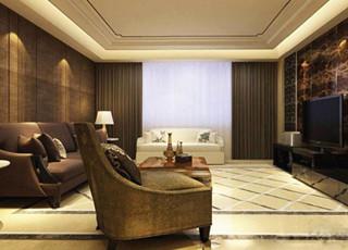 昆明明日星城装修110平米案例   时尚质感现代风