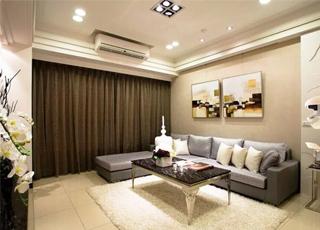 昆明圣世一品96平装修案例  低调轻盈的现代简约风