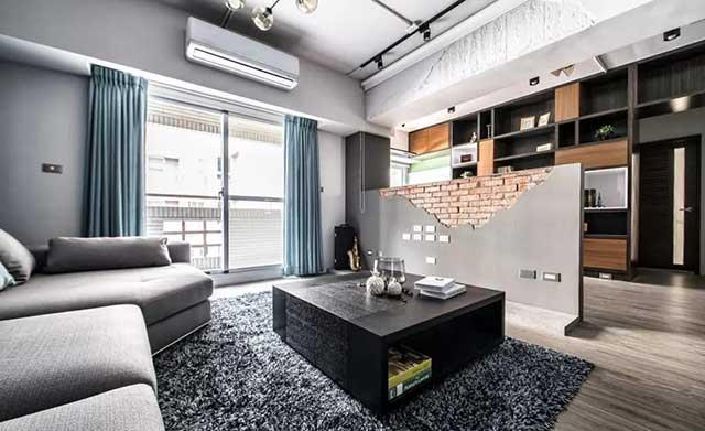 昆明的秋风吹过，个性蓝调设计，让你的家更暖